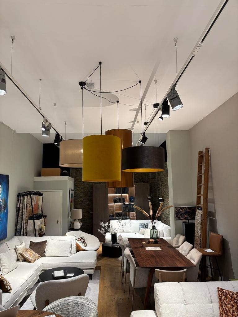 Diverse hanglampen SET, Ophalen, Gebruikt, Stof, Minder dan 50 cm