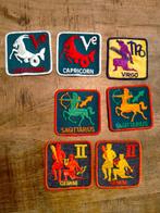 Boogschutter tweelingen steenbok sterrenbeeld vintage patch, Hobby en Vrije tijd, Naaien en Fournituren, Ophalen of Verzenden