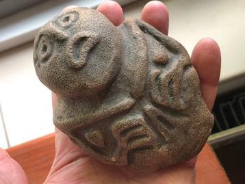 Bodemvondst Terracotta BEELDJE Cultuur Amerika ouderdom?? beschikbaar voor biedingen
