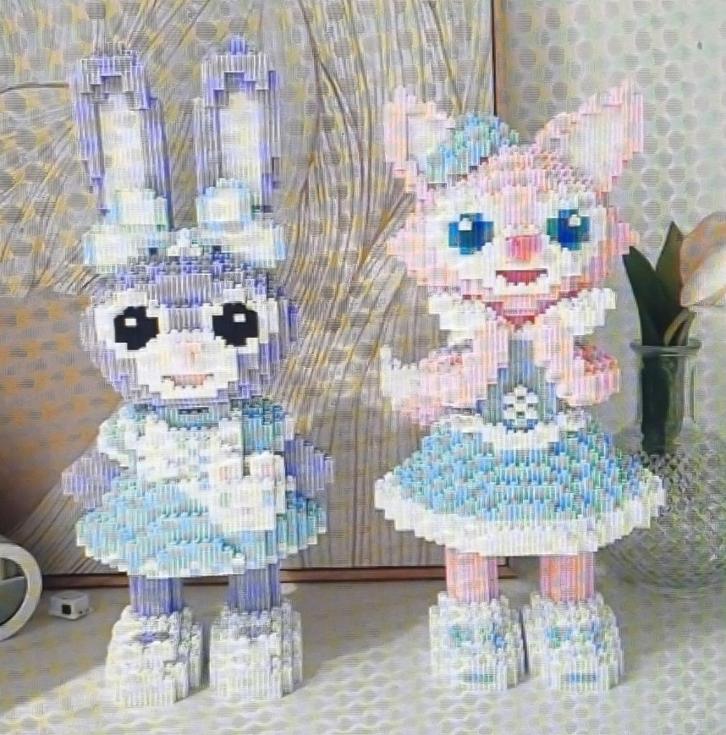 Model figuren magic blocks, Kinderen en Baby's, Speelgoed | Bouwstenen, Nieuw, Overige merken, Ophalen of Verzenden