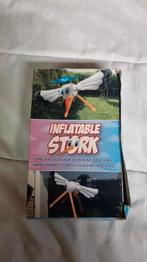 Niet gebruikte opblaas ooievaar doosje niet mooi, Ophalen of Verzenden, Nieuw, Versiering, Geboorte of Huwelijk