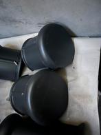 Vario zwart satined halfronde begin-eindvorst, Doe-het-zelf en Verbouw, Dakpannen en Dakbedekking, Ophalen, Steen of Klei, Zwart