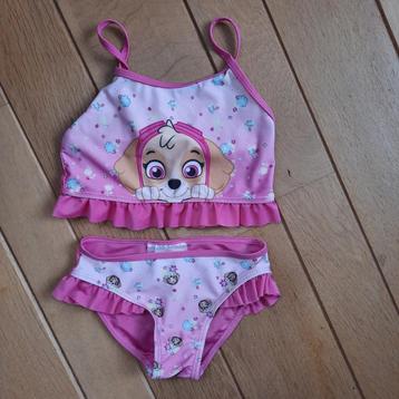 Nickelodeon bikini roze Paw Patrol maat 110/116 beschikbaar voor biedingen