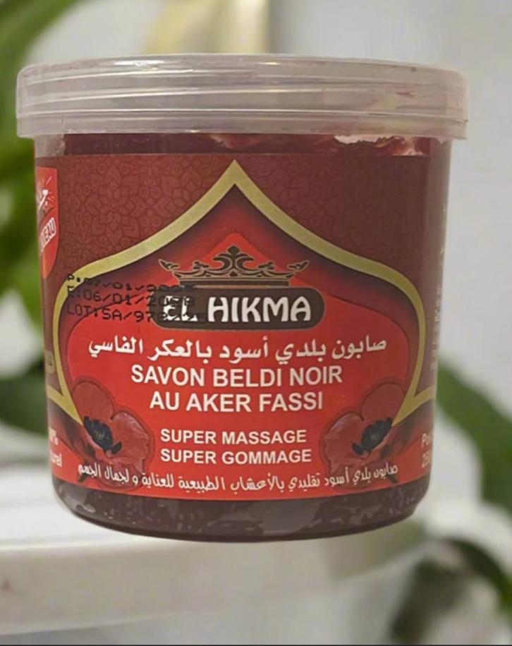 Marokkaanse Zwarte Zeep sabon Beldi - aker fassi, Sieraden, Tassen en Uiterlijk, Uiterlijk | Lichaamsverzorging, Nieuw, Bad & Douche