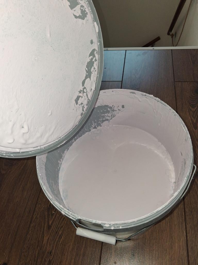 Histor Perfect Finish Muurverf minstens 5 Liter over, Ophalen, 5 tot 10 liter, Wit, Nieuw