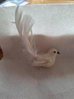 Witte vogel op clip, Gebruikt, Onbekend, Ophalen of Verzenden, Losse verkoop