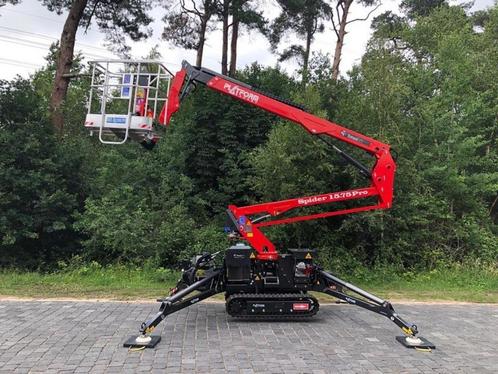 Te huur! spin- hoogwerker 15.75M op Rupsbanden., Diensten en Vakmensen, Verhuur | Gereedschap en Machines