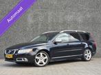 Volvo V70 2.0T R-Design/Leer/270PK/18''/Navi/Trekhaak/Xenon, Euro 5, Navigatiesysteem, 4 cilinders, Zwart
