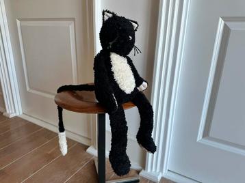 Jellycat Kater met lange staart. beschikbaar voor biedingen