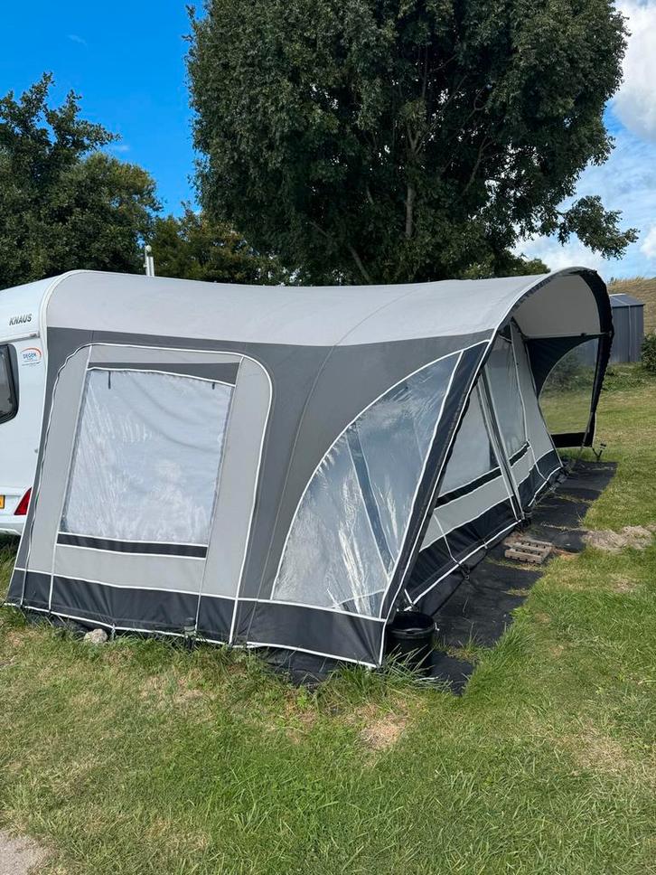 Unico Genua Voortent Maat 12, Caravans en Kamperen, Voortenten en Luifels, Gebruikt, Unico Ventura, Ophalen of Verzenden