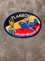 Insigne flamboree iceland belgium 2003, Verzenden, Zo goed als nieuw, Embleem, Speld of Insigne