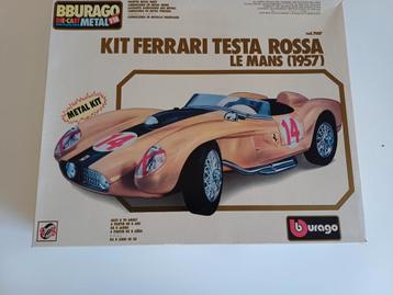 BBurago model kit Ferrari Testa rossa Le Mans 1/18 in doos beschikbaar voor biedingen