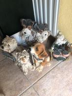 Tuinbeelden Honden en Kabouter, Ophalen of Verzenden, Gebruikt