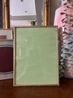 Fotolijst large Jyden gold flowers vintage, Ophalen of Verzenden, Hout, Minder dan 50 cm, Minder dan 50 cm