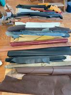 Partij leer voor lederwaren, Hobby en Vrije tijd, Stoffen en Lappen, Ophalen, Zo goed als nieuw, Leer of Kunstleer, 120 cm of meer