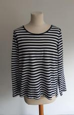 Dames shirt, gestreept, Ophalen of Verzenden, Gedragen, Blauw, Korte mouw