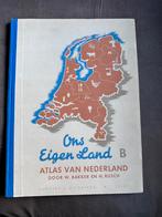 Atlas van Nederland Ons Eigen Land jaren 60 B, Boeken, Atlassen en Landkaarten, Ophalen of Verzenden, 1800 tot 2000, Nederland