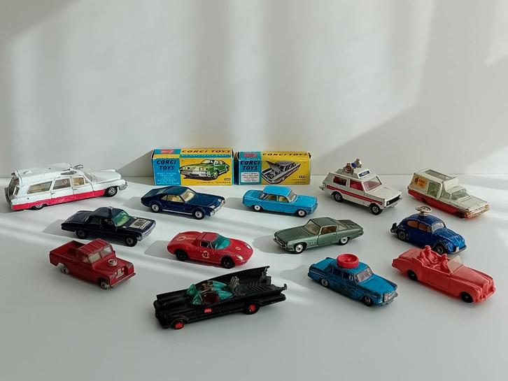 Vintage Corgi Toys Collectie, Hobby en Vrije tijd, Modelbouw | Auto's en Voertuigen, Gebruikt, Auto, 1:32 tot 1:50, Overige merken