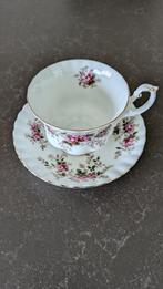 1 keurig Royal Albert motief Lavender Rose heren kopje, Antiek en Kunst, Antiek | Servies los, Ophalen of Verzenden