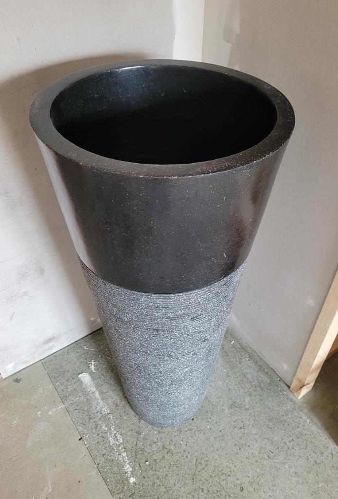 2 x Pracht waskom wasbak wastafel hardsteen composiet., Doe-het-zelf en Verbouw, Sanitair, Nieuw, Douche, Ophalen of Verzenden