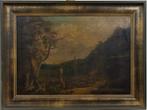 Antiek schilderij op paneel, Antiek en Kunst, Kunst | Schilderijen | Klassiek, Ophalen