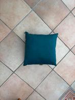 Sierkussen petrol 40x40, Huis en Inrichting, Woonaccessoires | Kussens, Ophalen, Nieuw, Blauw, Vierkant