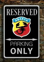 Reserved ABARTH parking only., Verzenden