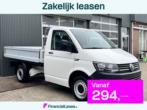 Volkswagen Transporter 2.0 TDI L1H1 Pick up open laadbak Air, Auto's, Bestelauto's, Bedrijf, Lease, Financial lease, ABS, Airbags