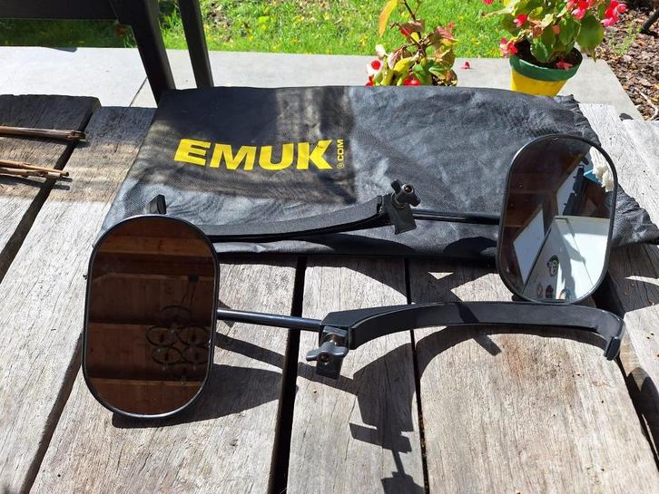 Caravanspiegels EMUK VW, Caravans en Kamperen, Caravan accessoires, Zo goed als nieuw, Ophalen of Verzenden