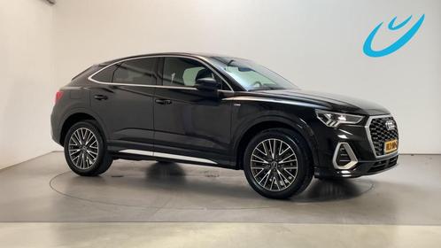 Audi Q3 Sportback 45 TFSI e S Edition S-Line Leder-Alcantara, Auto's, Audi, Bedrijf, Te koop, Q3, ABS, Achteruitrijcamera, Airbags