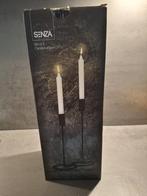 Te koop Senza kandelaars met kaarsen, 25 tot 50 cm, Zwart, Nieuw, Ophalen of Verzenden