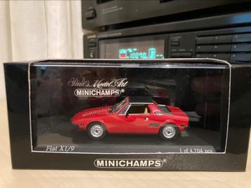 Fiat X 1/9 van Minichamps beschikbaar voor biedingen