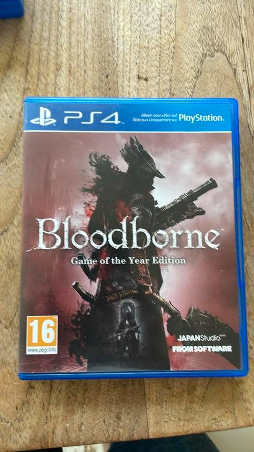 Bloodborne Game of The Year Edition, Spelcomputers en Games, Games | Sony PlayStation 4, Zo goed als nieuw, Overige genres, 1 speler