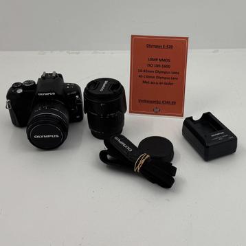 Olympus E-420 Camera + 14-42mm lens + 40-150mm lens | Met ac beschikbaar voor biedingen