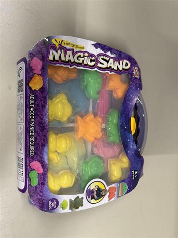magic sand - Magische zandset 1 kg mallen accessoires beschikbaar voor biedingen