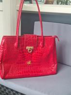 Te koop handtas, Sieraden, Tassen en Uiterlijk, Tassen | Damestassen, Ophalen of Verzenden, Zo goed als nieuw, Rood, Handtas