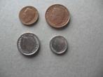 Vier munten (Ned.) 1948., Ophalen of Verzenden, Koningin Wilhelmina, 25 cent, Losse munt
