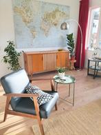 Modern mid-century Grundig vintage radiomeubel, Ophalen, Zo goed als nieuw