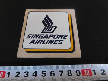 sticker Singapore Airlines  logo  Luchtvaart  beschikbaar voor biedingen