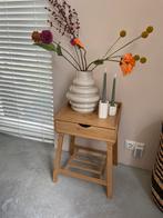 Kastje met lade * nachtkastje * bijzettafel, Ophalen, Zo goed als nieuw, Hout, Minder dan 55 cm