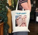 Billie Eilish Tote Bag - Fan Made, Ophalen of Verzenden, Nieuw, Wit, Shopper