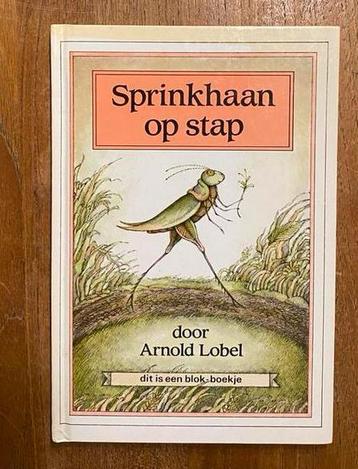 Sprinkhaan op stap - Arnold Lobel - Blokboekje Ploegsma 1992 beschikbaar voor biedingen