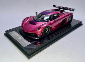 Koenigsegg Jesko 7270 Viola 1:18 van FrontiArt beschikbaar voor biedingen