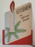 Reclame Display Kerst Geschenken Ca. 1950 Firma v.d. Meij, Ophalen of Verzenden, Gebruikt, Reclamebord
