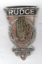 BALHOOFDPLAATJE RUDGE NOTTINGHAM ENGELAND FIETS, Verzenden, Reclamebord