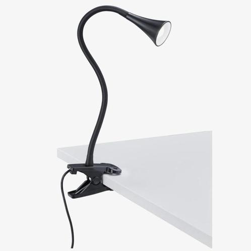 Nieuw: Klemlicht - Zwart, Huis en Inrichting, Lampen | Tafellampen, Nieuw, Minder dan 50 cm, Kunststof, Ophalen of Verzenden