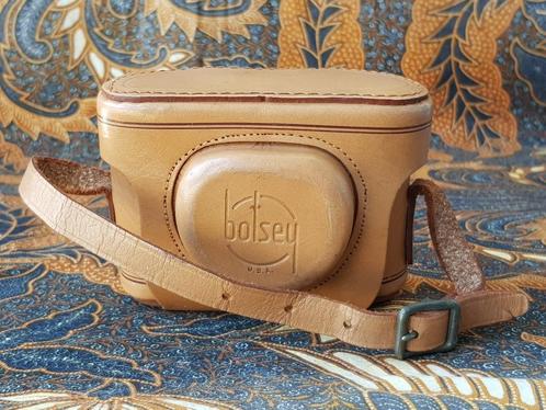 Mooie oude Bolsey fotocamera uit Amerika in een foedraal., Antiek en Kunst, Antiek | Woonaccessoires, Ophalen of Verzenden