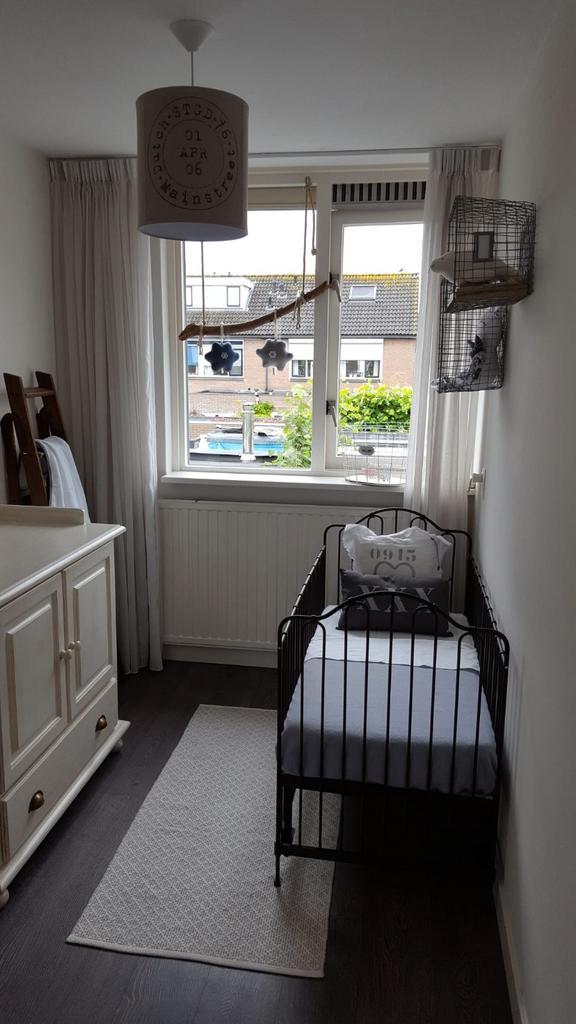 Prachtig gietijzeren ledikant, Kinderen en Baby's, Babywiegjes en Ledikanten, Gebruikt, Ledikant, Ophalen