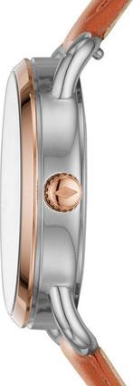 Dames horloge Fossil Copeland ES4825  van € 109.95 NU € 79, Sieraden, Tassen en Uiterlijk, Horloges | Dames, Niet ingevuld, Leer