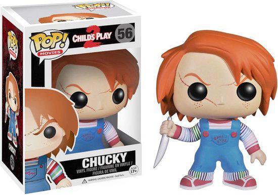 NIEUW!!! Funko POP ‘Movies’ nr.56 - CHUCKY (Child’s Play 2), Verzamelen, Poppetjes en Figuurtjes, Nieuw, Ophalen of Verzenden